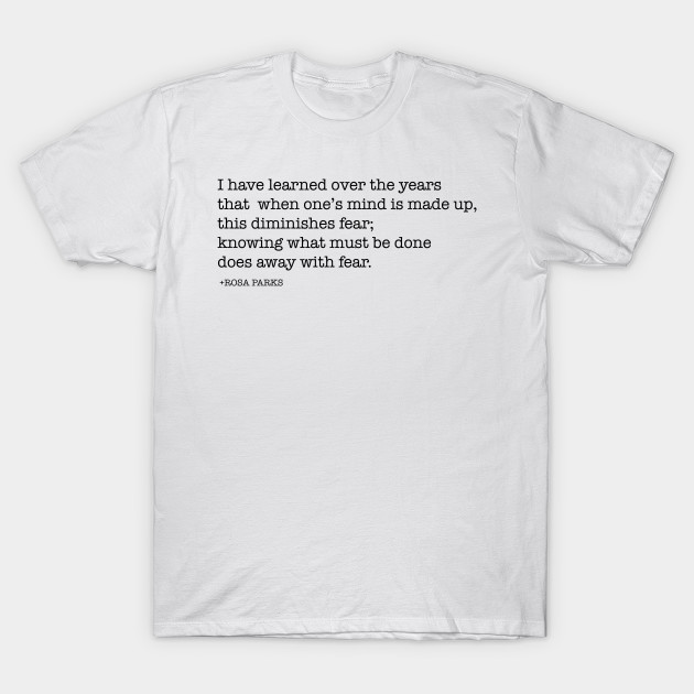 Tee shirt rosa parks store